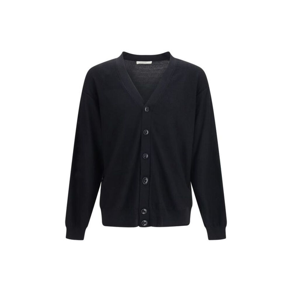 Lemaire Black Wool Oves Aries Men's Cardigan